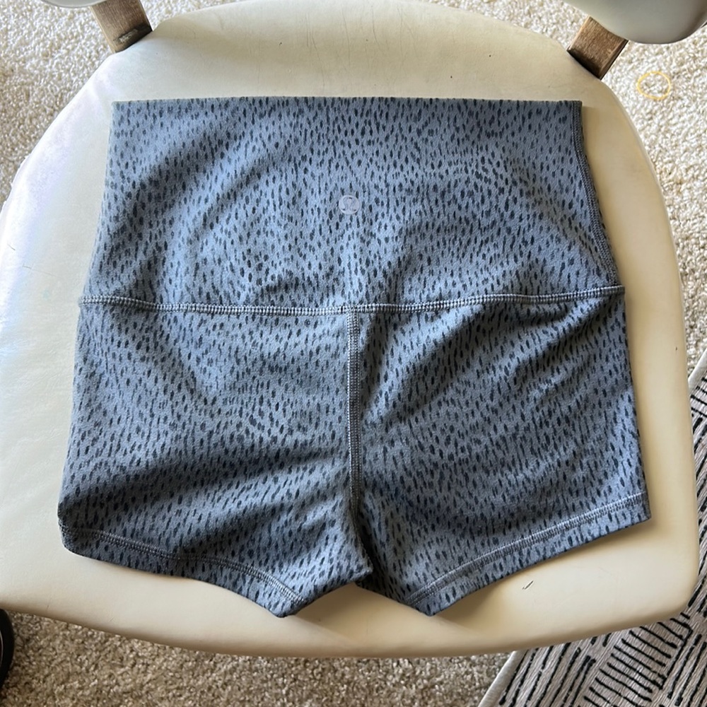 Lululemon animal print shorts